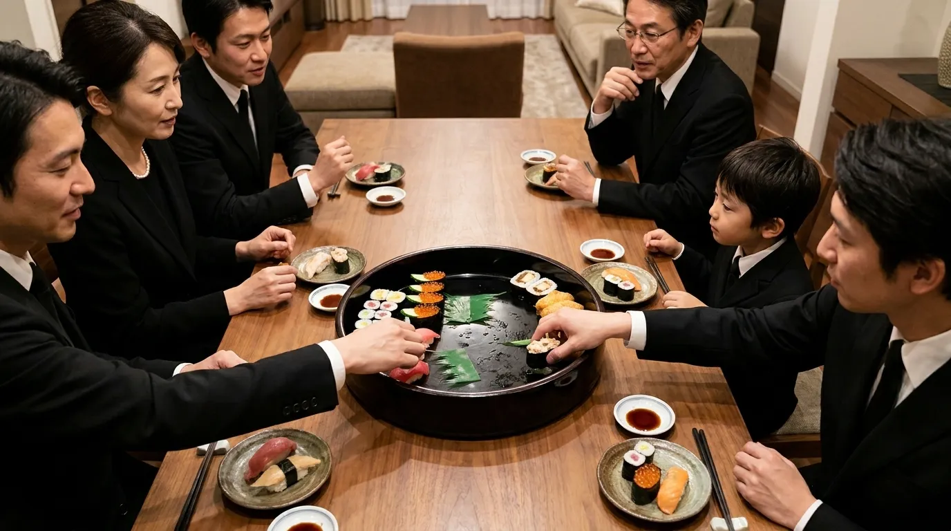 法事・法要の席に用意した仕出し料理