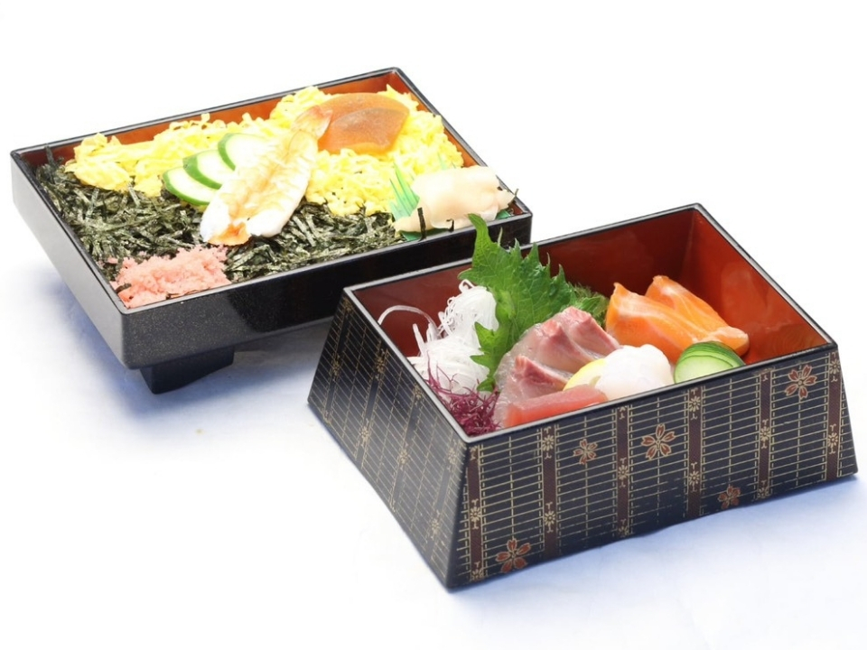 二段上ちらし（会食弁当）